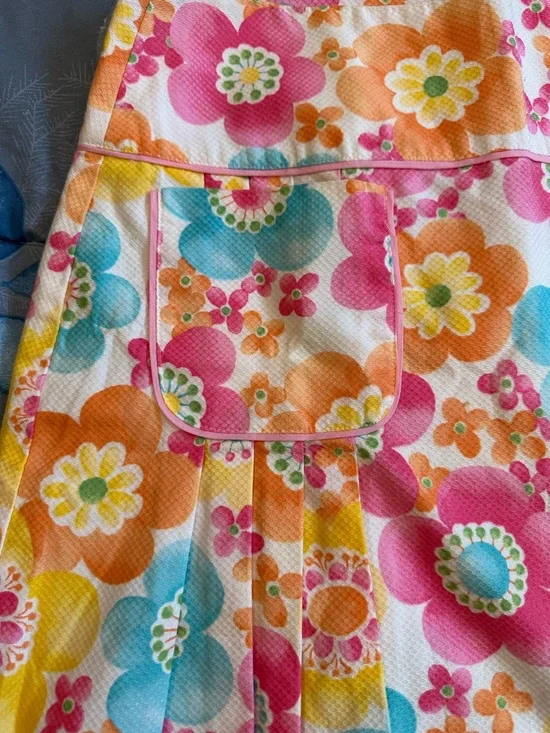 EUC /Like NewTalbots Kids Floral Mini Skirt in Pink, Orange, Yellow  Sz 20 - Picture 2 of 8